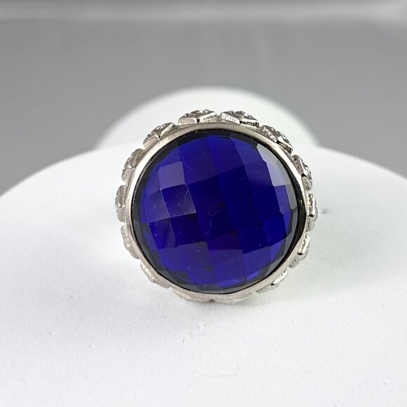 Hespera Ink Blue Topaz Ring - Picture 5 of 5